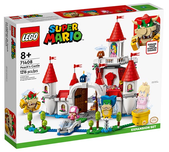 71408 Super Mario Expansion Set Castello di Peach