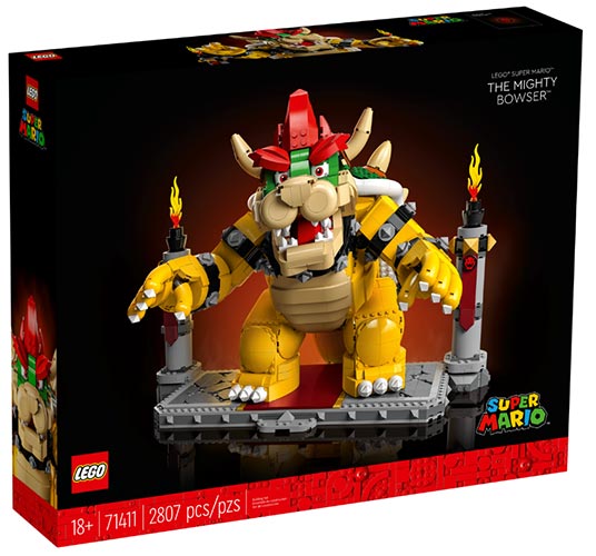 71411 Super Mario Il Potente Bowser