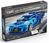 CADA RC Blue Race Car - 325pcs