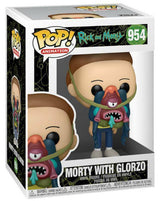 FUNKO POP Rick and Morty Morty w/Glorzo 954