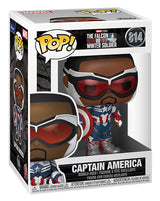 FUNKO POP The Falcon & WS Captain America Bobble 814
