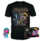 FUNKO TEE+POP Thanos Blacklight M