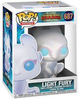 FUNKO POP Dragon Trainer The Hidden World Light Fury 687