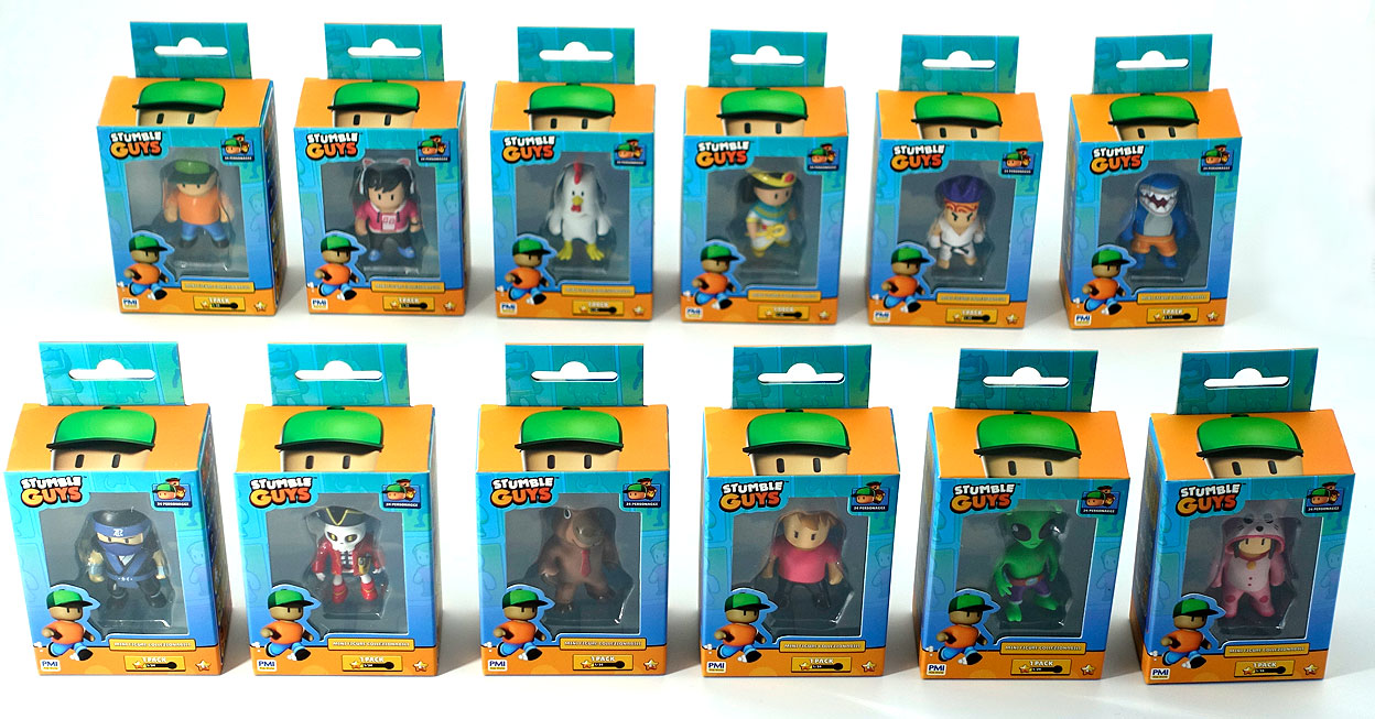 Stumble Guys Minifigures Blister Assortimento 1pz
