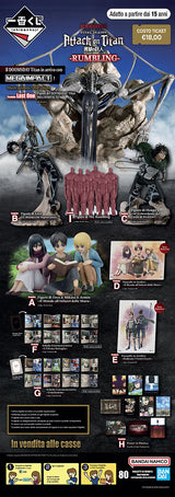 ICHIBAN KUJI Attack on Titan Rumbling 80 Ticket