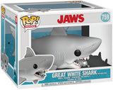 FUNKO BIG 15cm Jaws Great White Shark w/Diving Tank 759