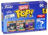 FUNKO BITTY POP 4 Pack DC Batman Batgirl