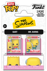 FUNKO BITTY POP 2 Pack The Simpsons Bart & Mr. Burns