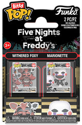 FUNKO BITTY POP 2 Pack FNAF Foxy & Marionette