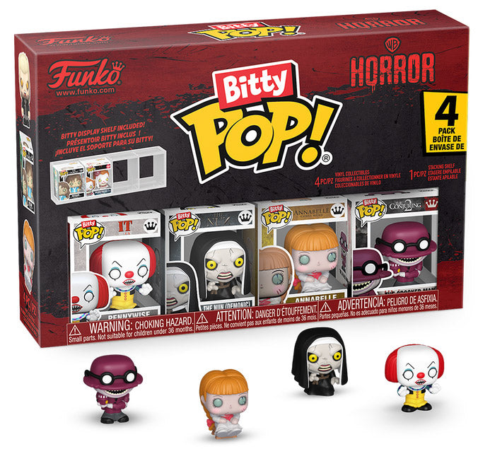 FUNKO BITTY POP 4 Pack Horror IT Pennywise