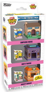 FUNKO BITTY POP Towns 3 Pack The Simpsons
