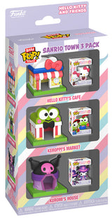 FUNKO BITTY POP Towns 3 Pack Hello Kitty and Friends