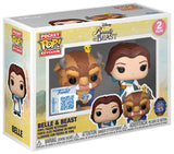 FUNKO KEY Disney Beauty and the Beast Belle & Beast 2 Pack