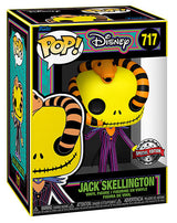 FUNKO POP Disney Jack Skellington Blacklight 717