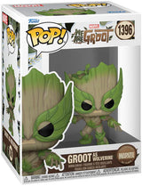 FUNKO POP Marvel 85th We Are Groot as Wolverine 1396