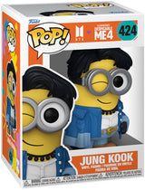 FUNKO POP Cattivissimo Me 4 x BTS Minion Jung Kook 424