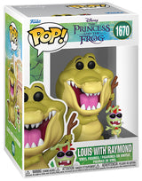 FUNKO POP The Princess & The Frog Louis w/Raymond 1670