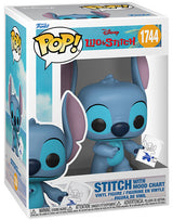 FUNKO POP Disney Stitch w/Mood Chart w/Chase
