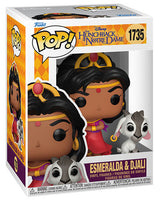 FUNKO POP Il Gobbo di Notre Dame Esmeralda & Djali 1735