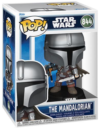FUNKO POP Star Wars The Mandalorian (Dual Wield) 844
