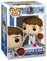 FUNKO POP NBA Dallas Mavericks Cooper Flagg (White) 240