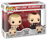 FUNKO POPS WWE Brock Lesnar and Undertaker 2 Pack
