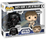 FUNKO POPS Star Wars Darth Vader & Luke Skywalker 2 Packs