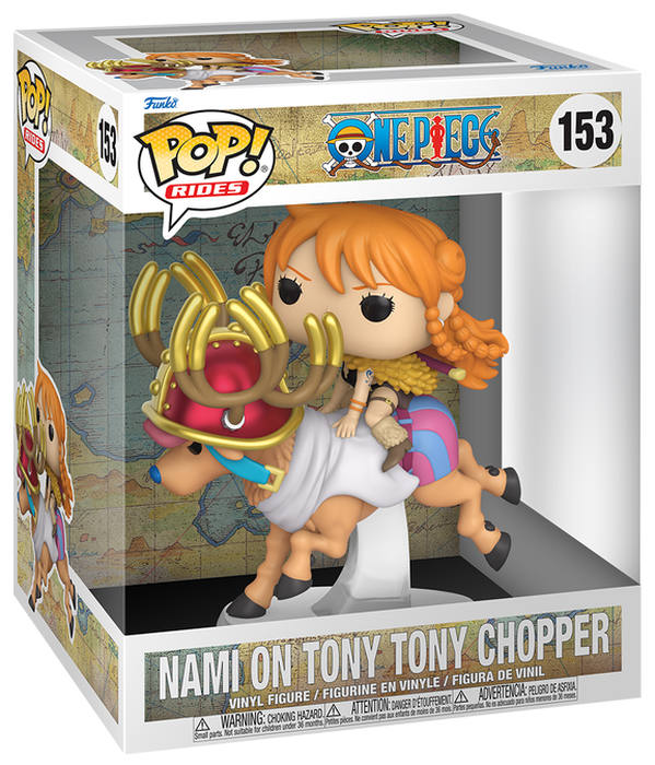 FUNKO POPS Rides One Piece Nami on Tony Tony Chopper 153