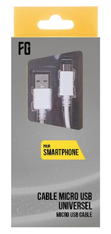 FREAKS Cavo di Ricarica da USB-A a Micro USB Bianco 1m