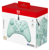 HORI SWITCH 2 Controller Wired Horipad Turbo Cozy Verde