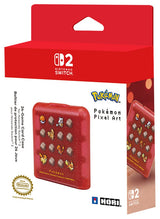 HORI SWITCH 2 Custodia per Giochi Pokemon Pixel Red