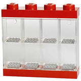 Espositore LEGO Minifigure 8 Posti Rosso