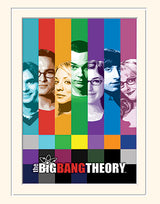 Poster Con Cornice The Big Bang Theory