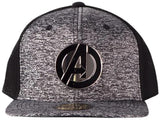 Cap Marvel Avengers Metal Logo