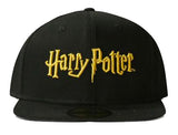 Cap Harry Potter Black Golden Logo