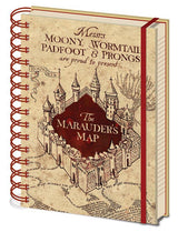 Agenda A5 Harry Potter Mappa del Malandrino