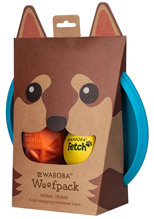 Waboba Set Woofpack Cani 3pz