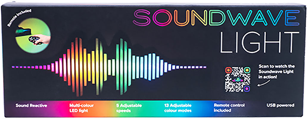 Lampada Led Soundwave Logo