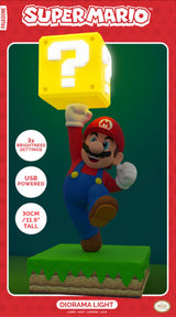 Paladone Lampada Diorama Super Mario w/Block