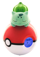 Radiosveglia Lampada Pokemon Bulbasaur Sleeping w/Poke Ball