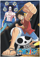 Wall Decor One Piece Monkey D.Luffy & Ener 125x85cm