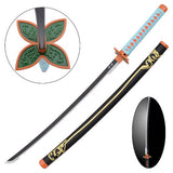 Katana Led Non Affilata Demon Slayer ShinobuFodero Nera