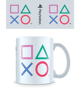 Tazza PlayStation Coloured Symbols