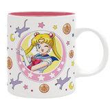 Tazza Sailor Moon & Luna con Stelle