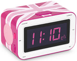 BB Radiosveglia UK Flag Rosa