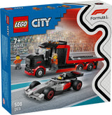 60493 City Display Truck F1 con Auto da Corsa Audi F1