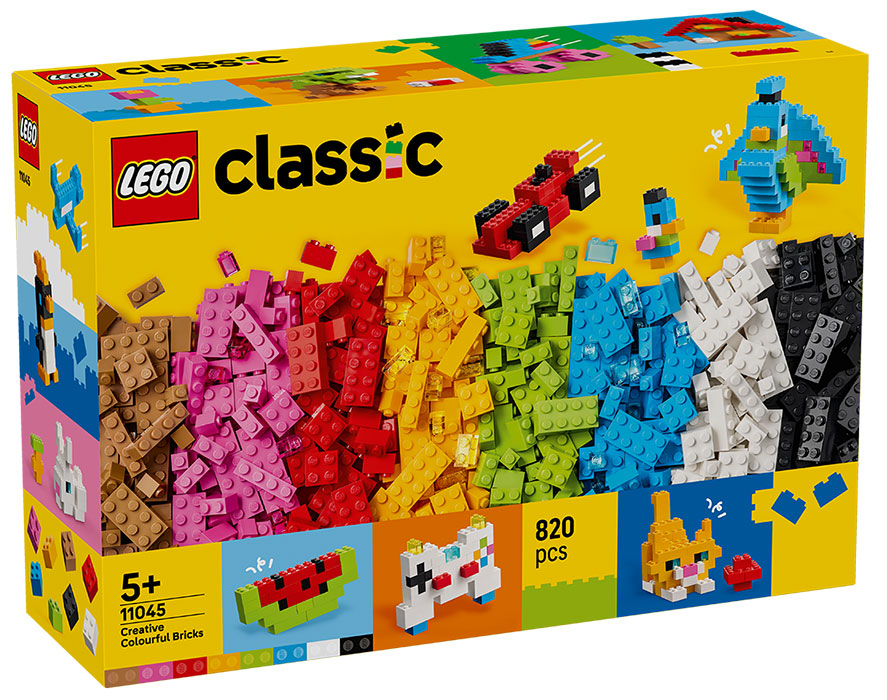 11045 Classic Mattoncini Colorati Creativi