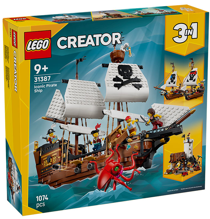 31387 Creator Iconica Nave da Pirata