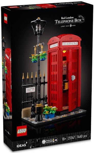 21347 Ideas Cabina Telefonica Rossa di Londra RARE