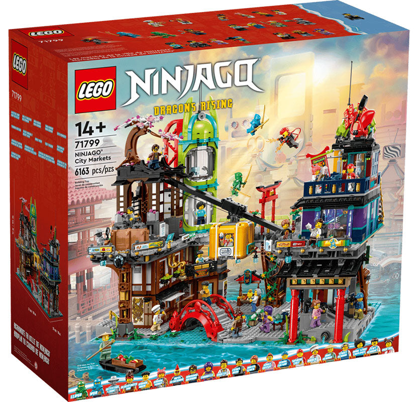 71799 Ninjago Mercati di Ninjago City EOL RARE